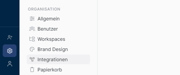 Paperless Integration aktivieren Einstellungen Integrationen