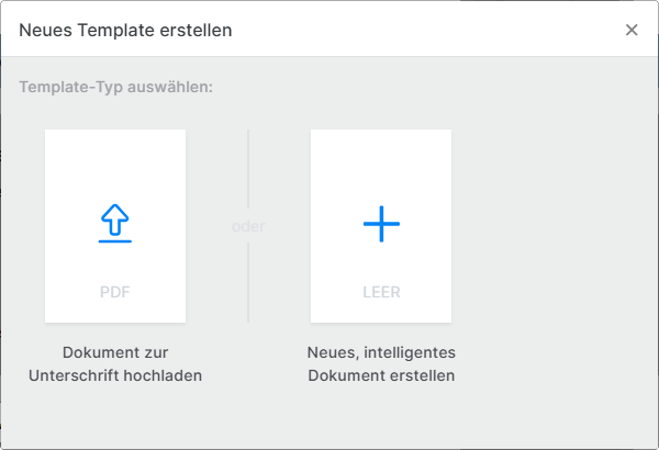 Paperless Integration neues intelligentes Template Beispiel