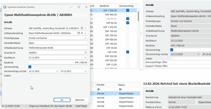 Paperless Integration Schaltflaeche Eingabemaske einbinden