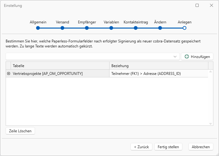 Paperless Integration Schaltflaeche Eingabemaske Einstellung Anlegen