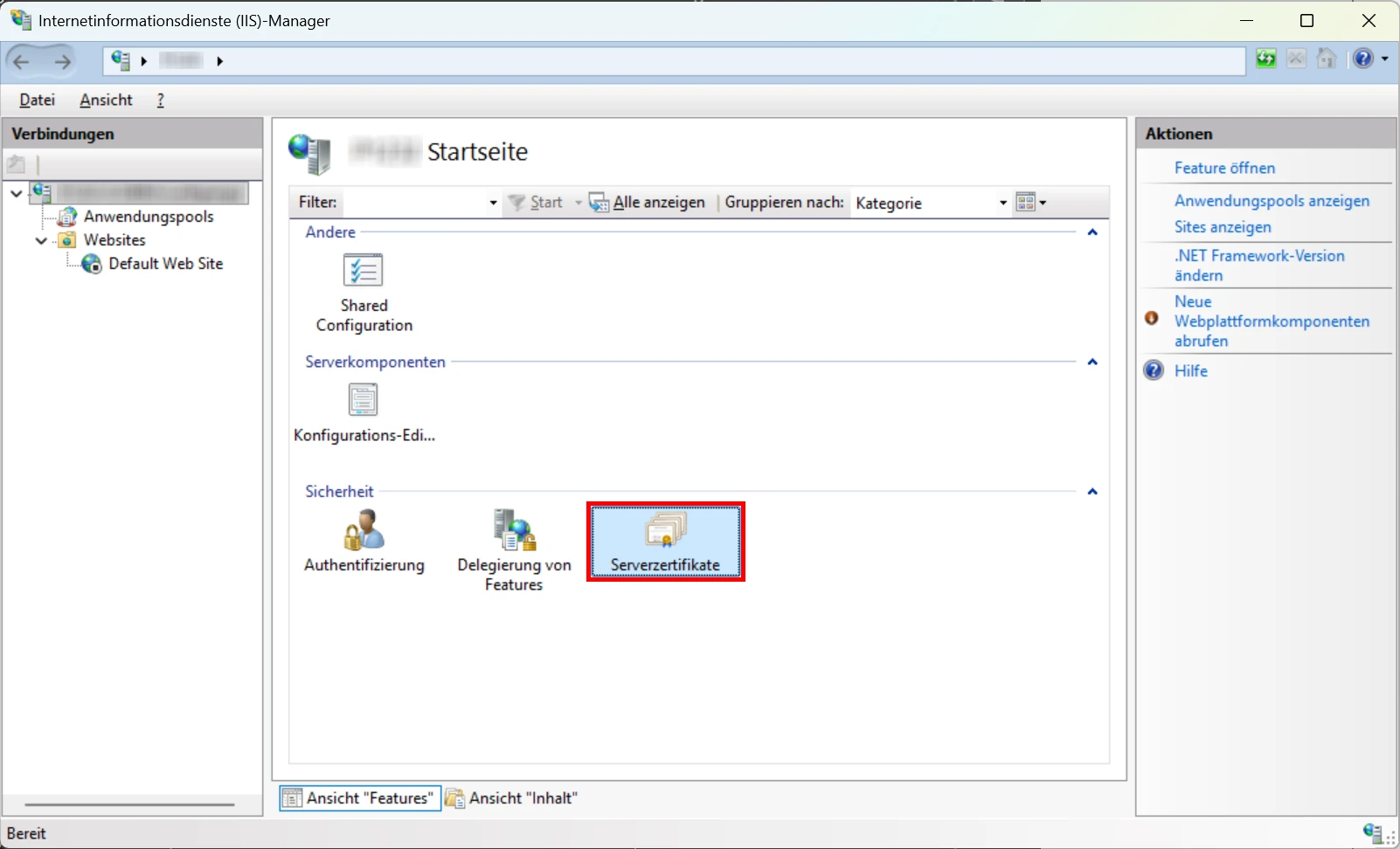 SSL Zertifikat Mobile installieren